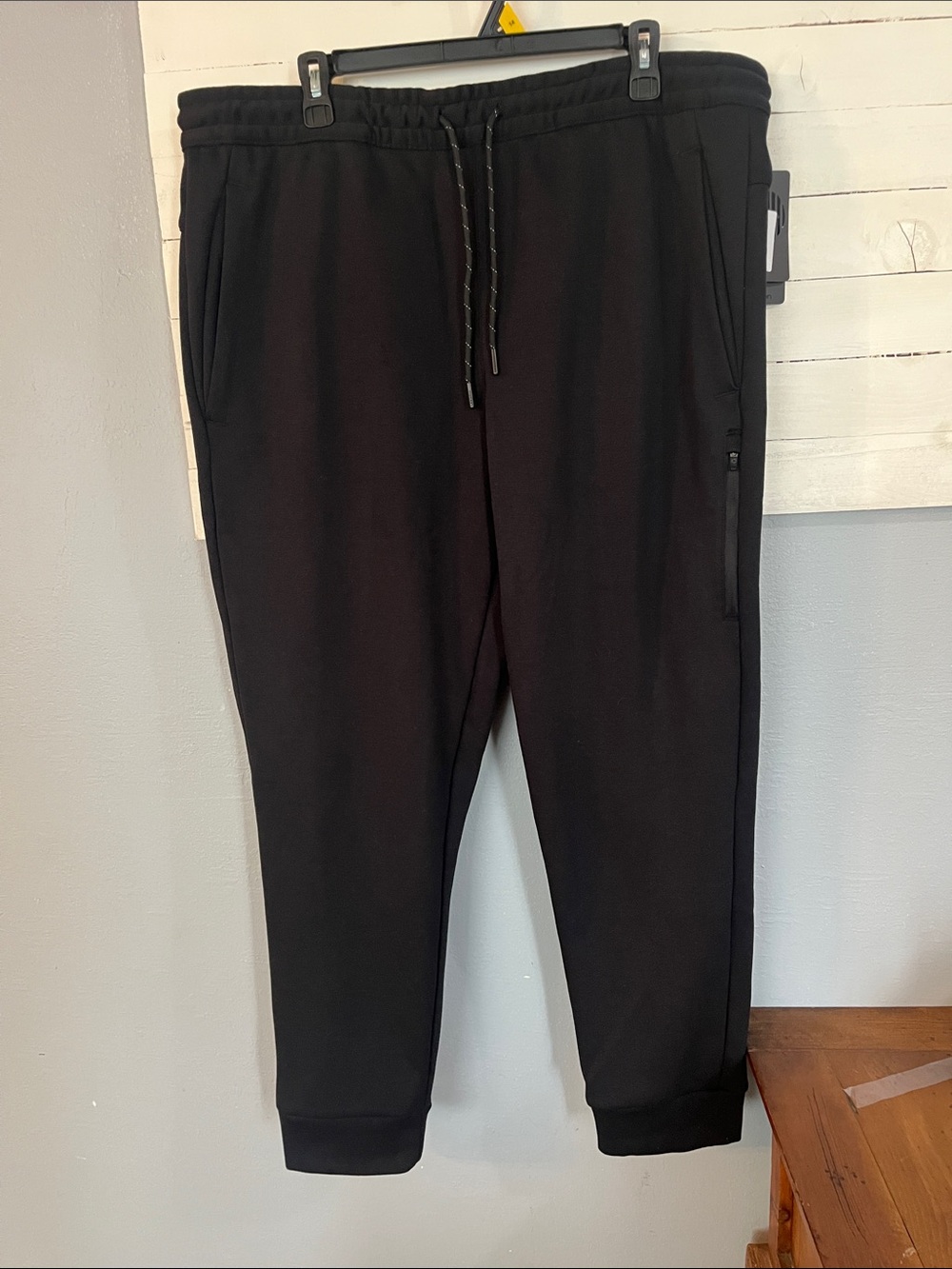 Men's Black Jogger Sweatpants